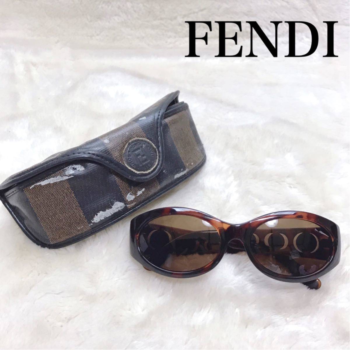 FENDI солнцезащитные очки Brown общий рисунок 7525 Vintage medali on Fendi 