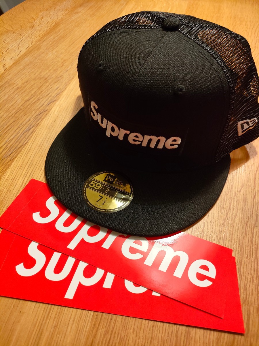 限定製作 高級素材使用ブランド 22ss Supreme メッシュキャップ