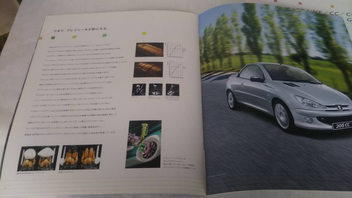 ☆PEUGEOT 206 CC・プジョー206CC カタログ ☆ _画像3