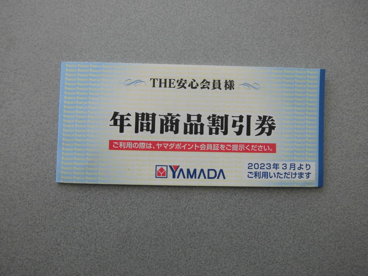 ヤマダ電機 年間商品割引券 2023年3月~ 総計3000円分 | energysource