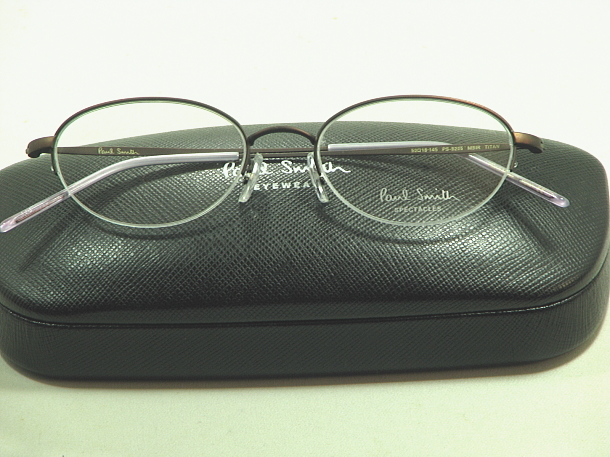 【Paul Smith】POUL SMITH ポールスミスメガネ。日本製。　PS-9205-MBIR メンズ レディース
