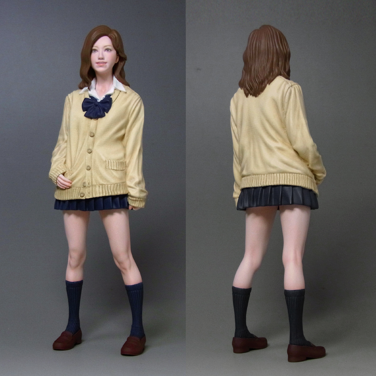 Yahoo!オークション - 1/12 ハセガワ JKメイト カーディガン Yahoo!オークション - 1/12 ハセガワ JKメイト カーディガン
