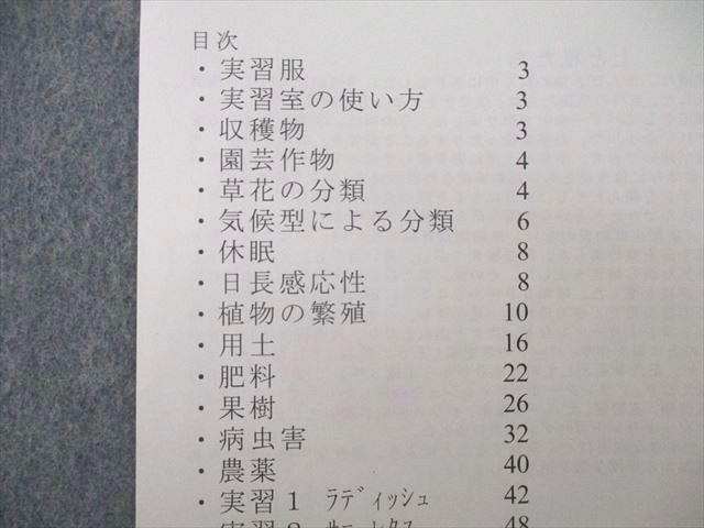 UF27-054 鴎友学園女子中学校・高校 中1/高1 園芸 2023年3月卒業 計2冊 10m2D_画像3