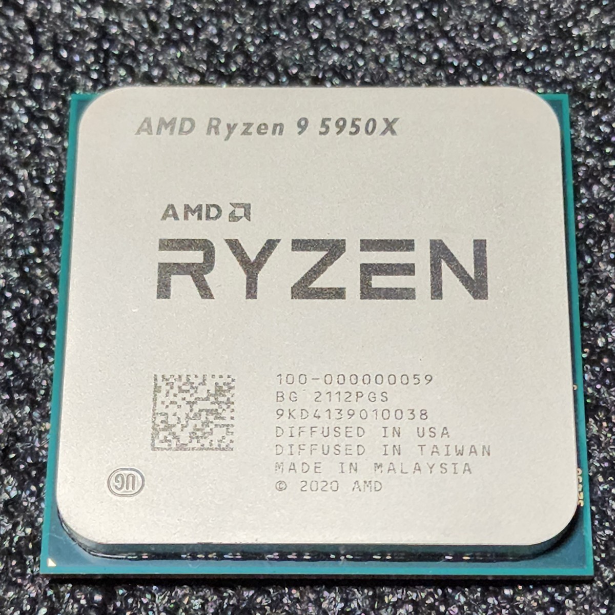 CPU AMD RYZEN9 5950X 3.4GHz 16コア32スレッド Socket AM4 PCパーツ 動作確認済み