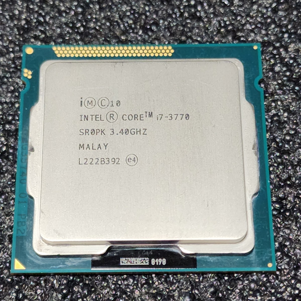 CPU Intel Core i7 3770 3.4GHz 4コア8スレッド IvyBridge PCパーツ インテル 動作確認済み