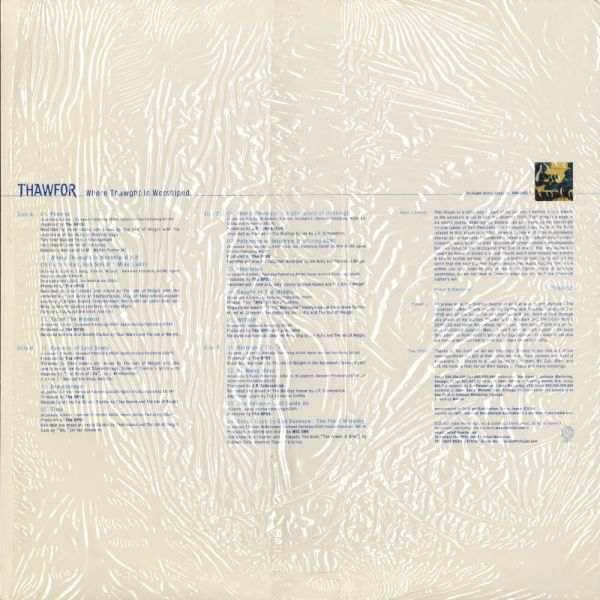 試聴 Thawfor - Where Thawght Is Worshiped [2LP] Tri-Eight Music Supplies JPN 2001 Hip Hop_画像2