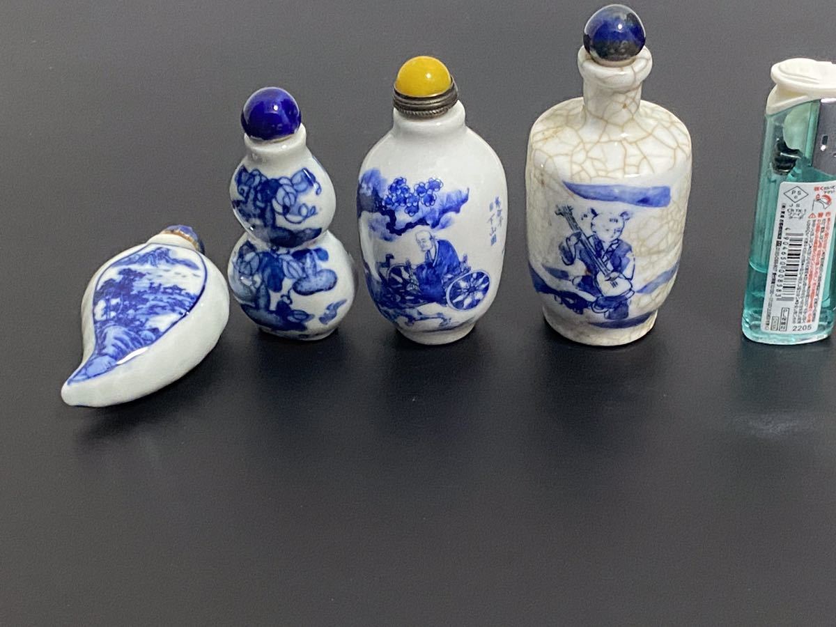 時代 中国 染付 鼻煙壺 陶芸 | huroncmh.org