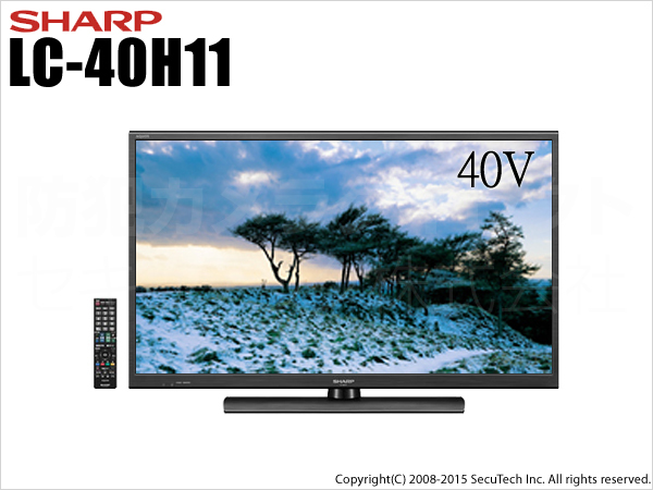 ヤフオク! - 【中古】本体・リモコンのみ シャープ 40V型 液晶テレビ...