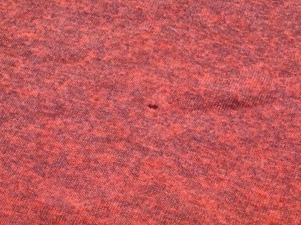 USA古着 MARVEL デッドプール 雰囲気 Tシャツ sizeM 赤 杢 レッド アメコミ マーベル DEADPOOL ポリコットン 薄手 アメリカ オフィシャル_画像6
