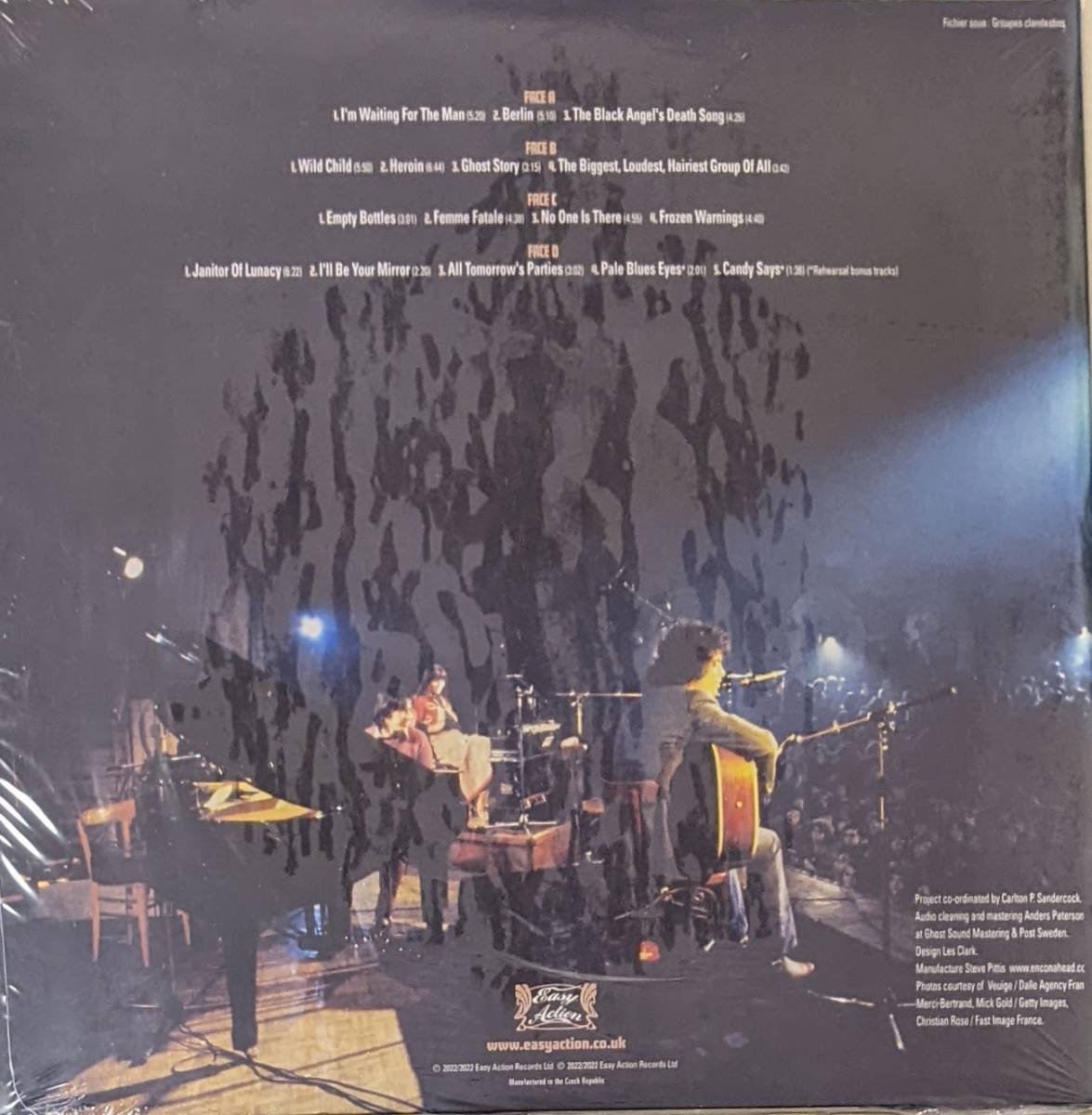 Lou Reed, John Cale and Nico (=The Velvet Underground) -Bataclan 限定リマスター再発二枚組アナログ・レコード