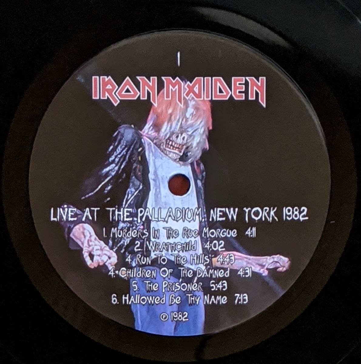 Iron Maiden アイアン・メイデン   Live At The Palladium New York  限定アナログ・レコード