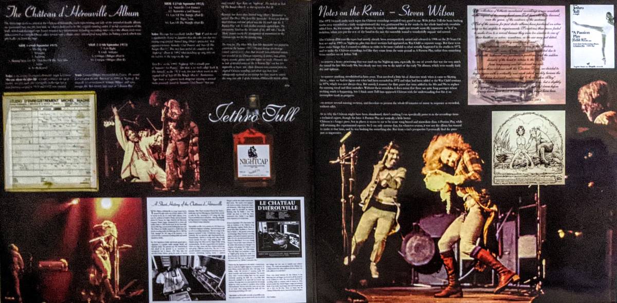 Jethro Tull ジェスロ・タル - The Chateau D'Herouville Sessions-The Unreleased 1972 Album限定リマスター発掘二枚組アナログ・レコード
