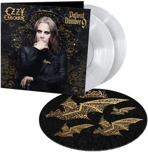 Ozzy Osbourne (=Black Sabbath) - Patient Number 9 スリップマット,コミック・ブック付限定二枚組クリアー・カラー・アナログ・レコード_画像1