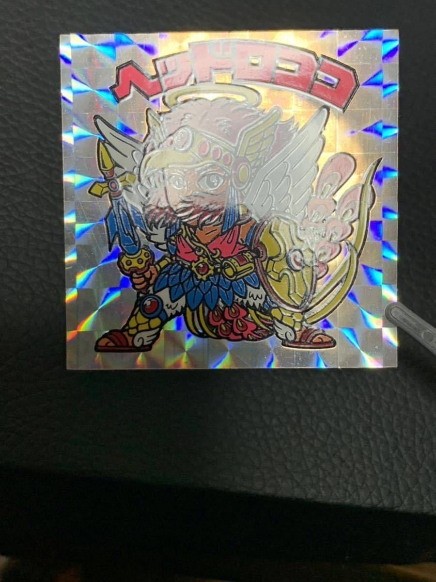 ビックリマン ヘッドロココ 角プリ 完品級 超綺麗 レア チョコ版 旧