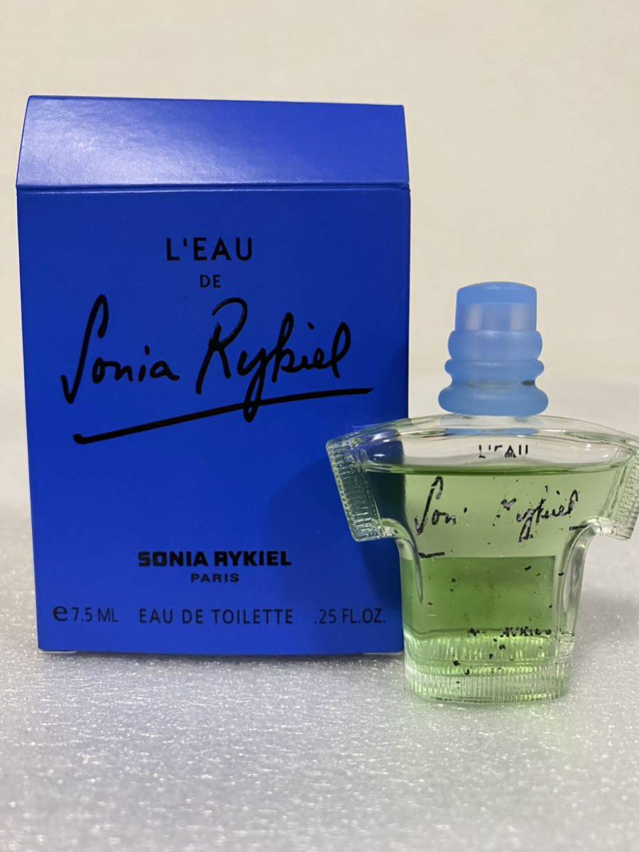  Sonia Rykiel SONIA RYKIEL load uo-doto трещина бутылка 7.5ml Mini духи снят с производства редкость 