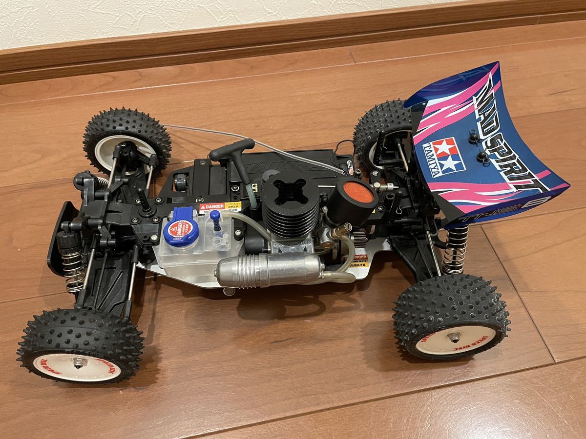 TAMIYA タミヤ 1/10 エンジンRC マッドスピリット Yahoo!オークション - タミヤ XBG マッドスピリット(TNS-B) 未