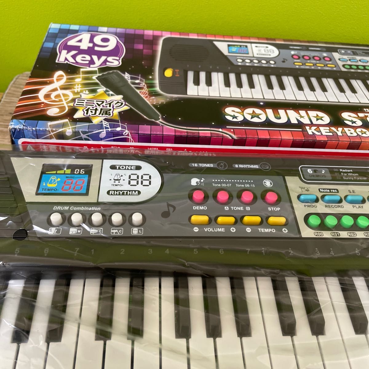 サウンドステーションキーボード 電子キーボード ピアノ 鍵盤 マイク 子供｜PayPayフリマ
