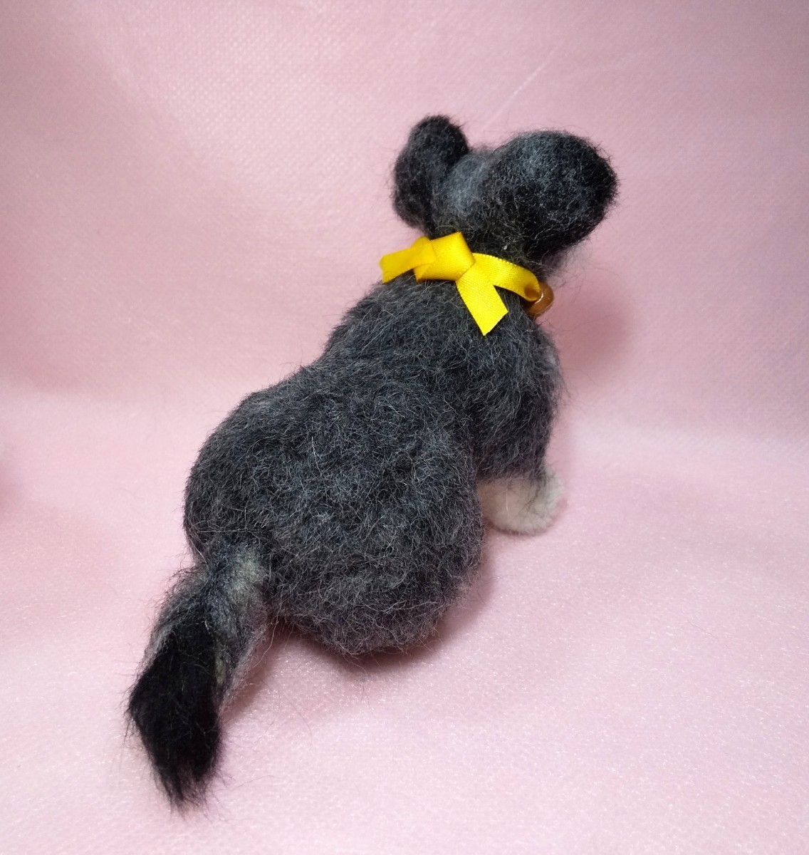 羊毛フェルト 犬 ハンドメイド ミニチュアシュナウザー 羊毛フェルト ミニチュアシュナウザー 犬 ミニチュア