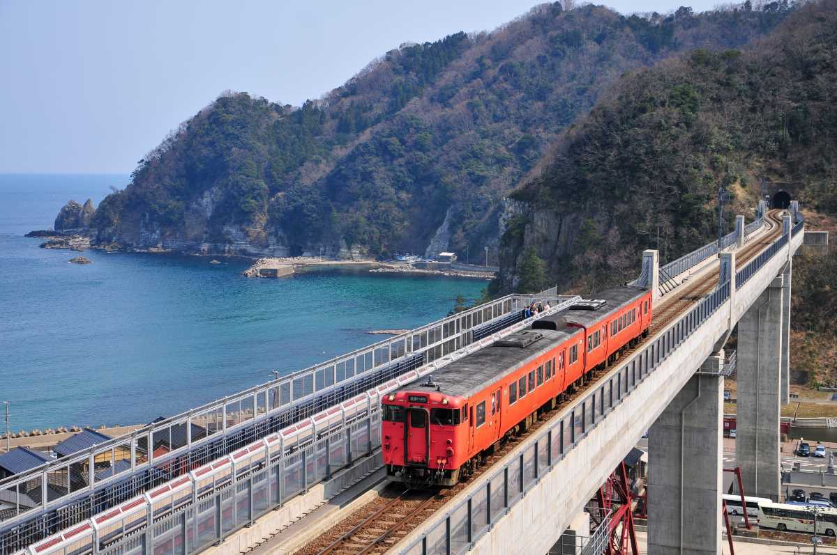 鉄道 デジ 写真 画像 キハ47 JR西日本 4_画像1