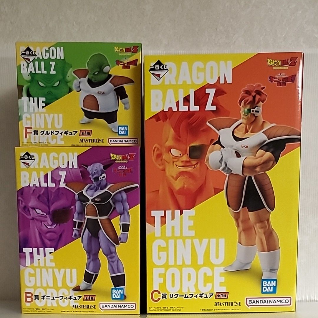 一番くじ ドラゴンボール ギニュー特戦隊 来襲 B賞ギニュー C賞