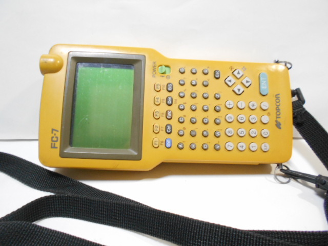230317-2測量TOPCON☆トプコンデータコレクタFC-7(ジャンク扱) 230317-2測量TOPCON☆トプコンデータコレクタFC-7(ジャンク扱)