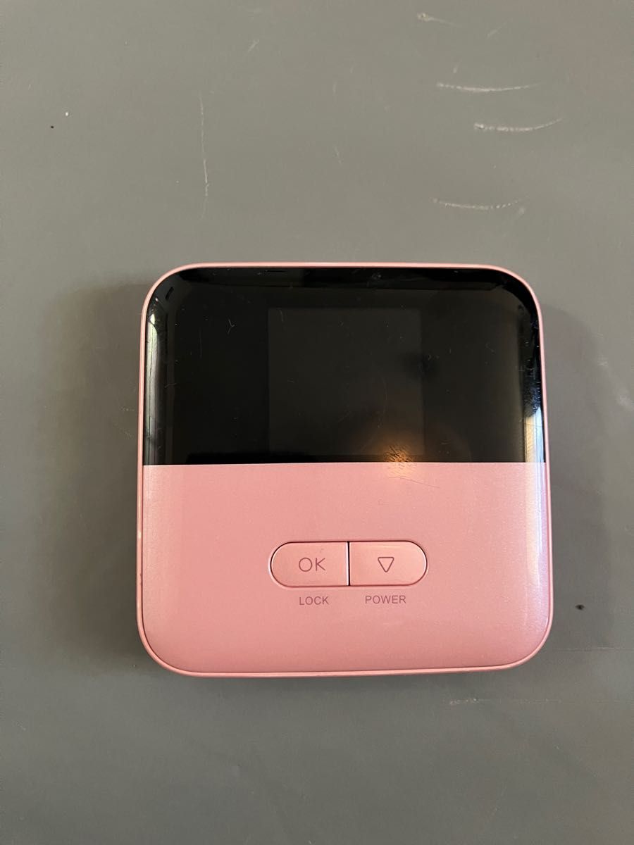 601ZT Pocket WiFi ワイモバイル ポケットWiFi 本体のみ ピンク