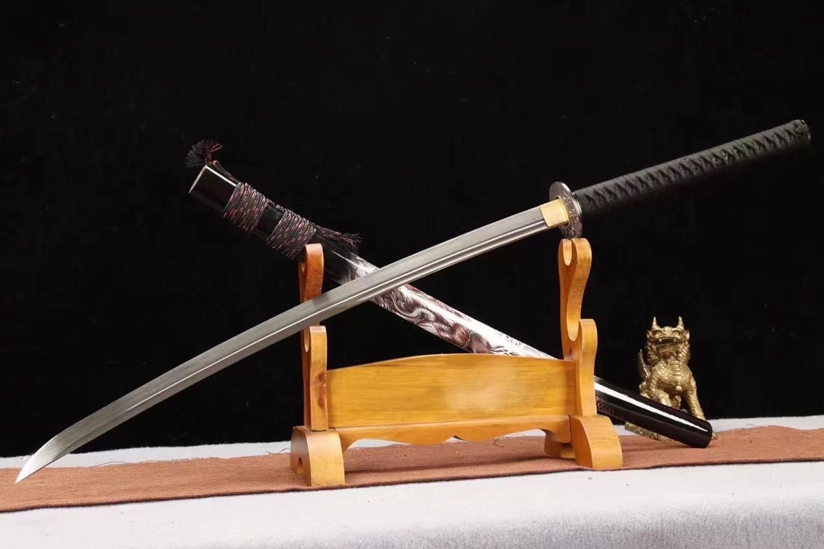 T10焼刃傲雪寒梅 居合刀 日本刀 模造刀 模擬刀 武蔵 - 武具