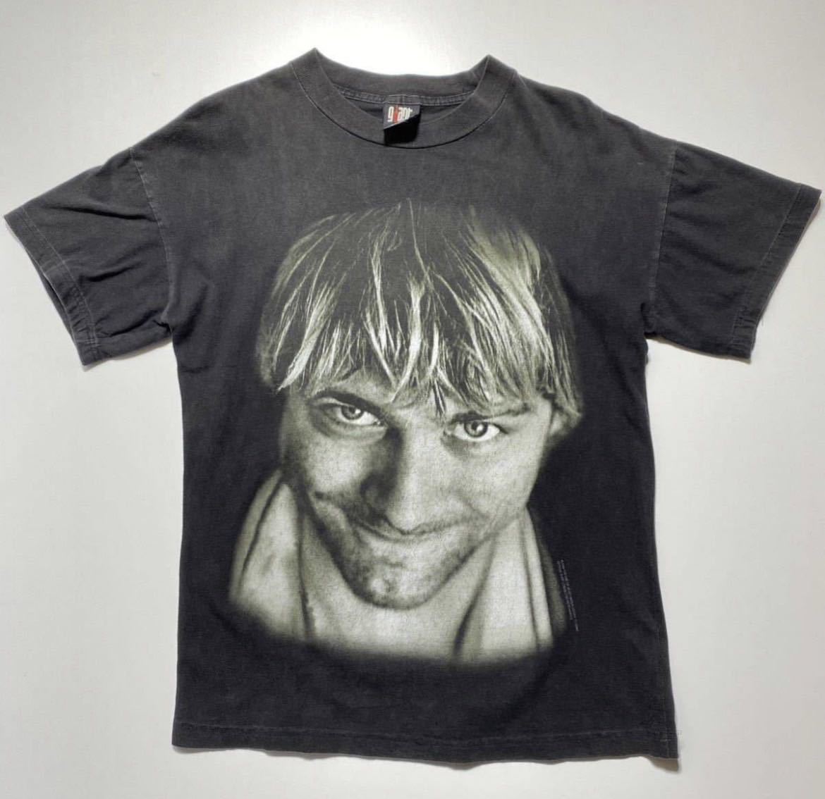 L】1990s Vintage GIANT KURT COBAIN MEMORIAL Tee 90年代