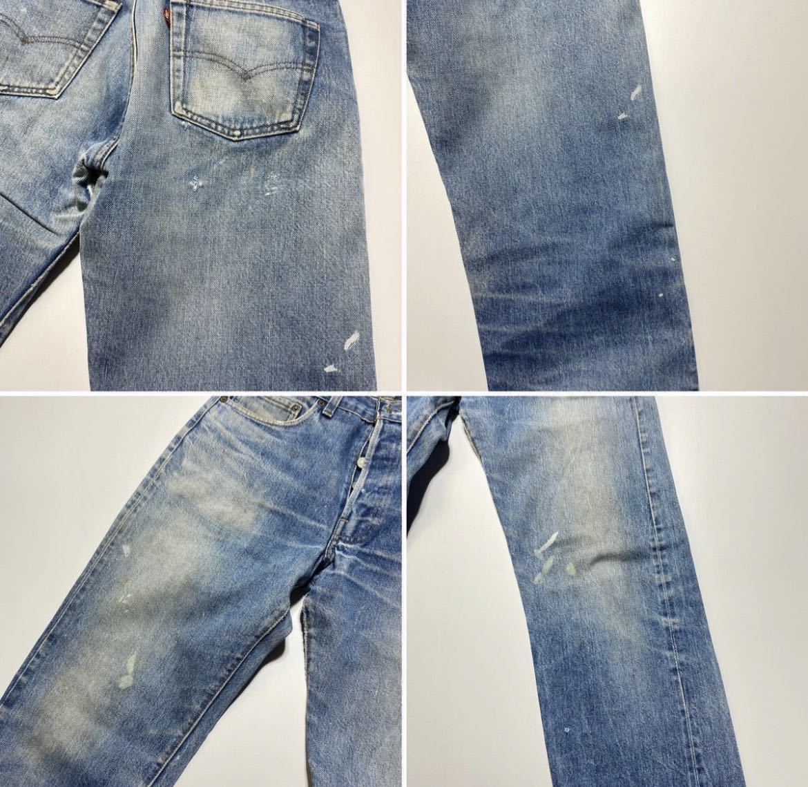 W31/L36】1980s Levi's 501 Red Line Denim Pants 1980年代 W31/L36】1980s Levi's 501 Red Line Denim Pants 1980年代
