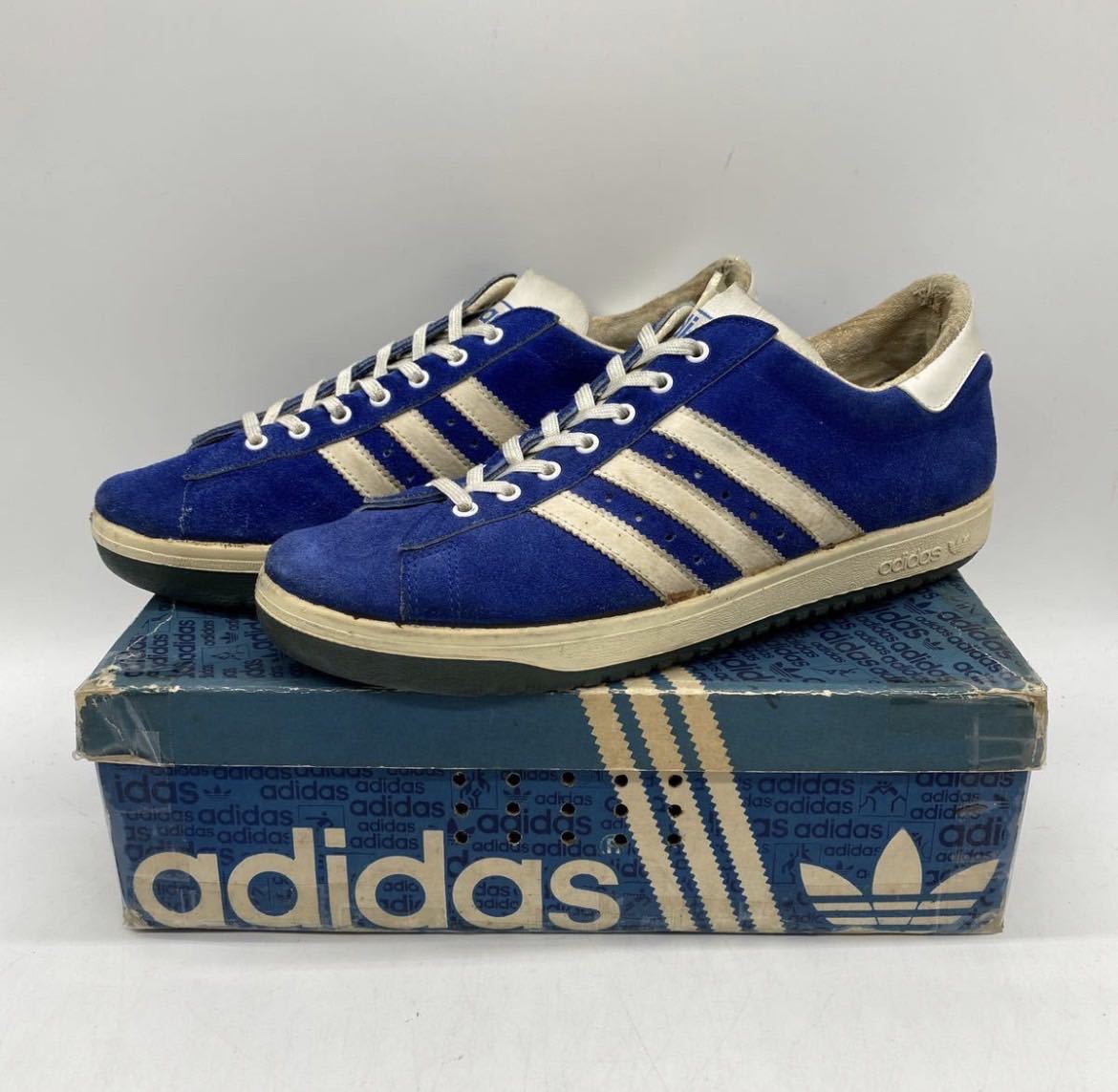 Adidas Kareem Abdul Jabbar 1981 Original Low White/Blue Made In Hungary