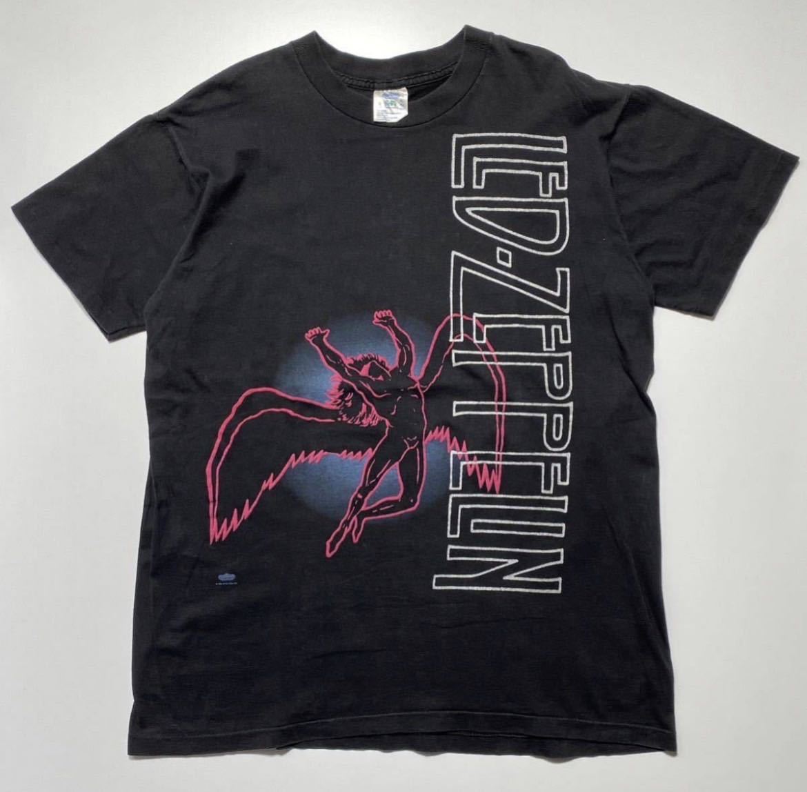 【XL】1990s Vintage LED ZEPPELIN Band Tee 1990年代 ヴィンテージ レッドツェッペリン バンド Tシャツ USA製 R2121_画像1