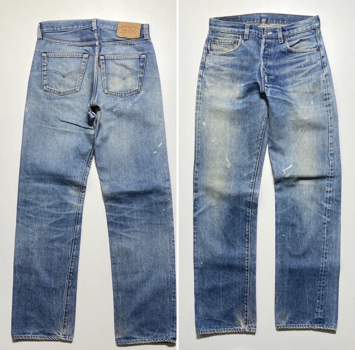 W31/L36】1980s Levi's 501 Red Line Denim Pants 1980年代 W31/L36】1980s Levi's 501 Red Line Denim Pants 1980年代