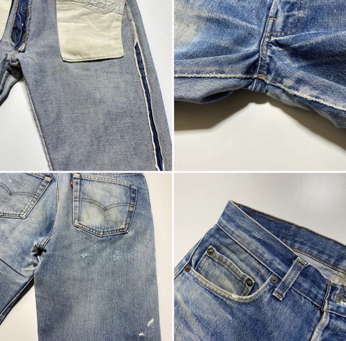 W31/L36】1980s Levi's 501 Red Line Denim Pants 1980年代 W31/L36】1980s Levi's 501 Red Line Denim Pants 1980年代