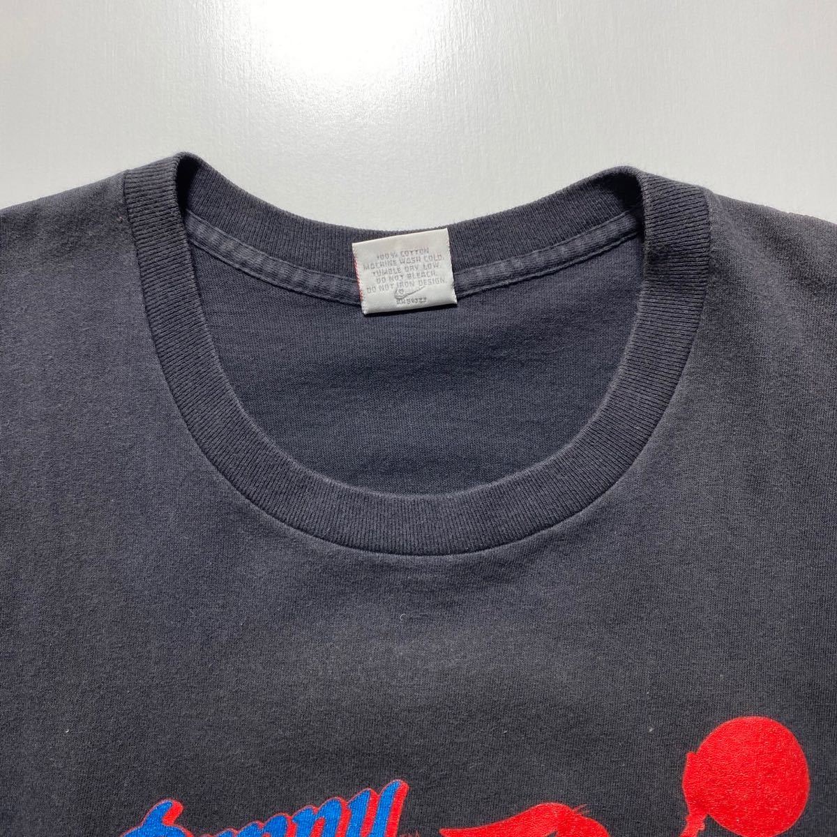 [L]90s Vintage NIKE AIR JORDAN Bugs Bunny Tee 90 годы Vintage Nike воздушный Jordan сумка sba колено футболка USA производства G1654