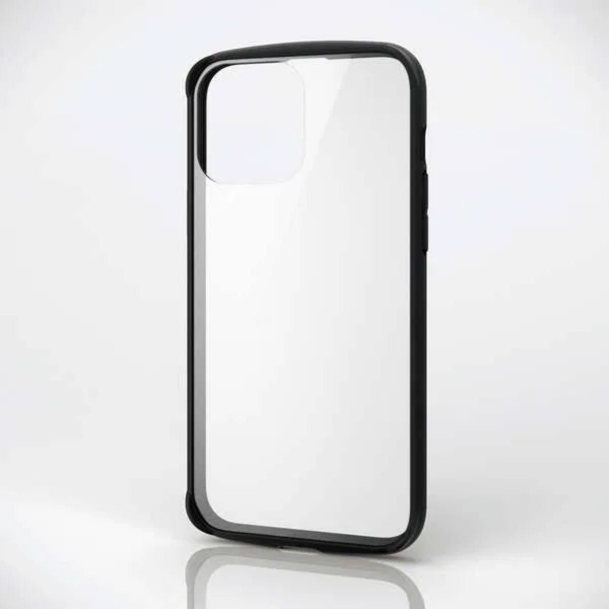 【新品未開封】iPhone13 Pro Max専用ケース＊ブラックフレーム＊背面ガラス＊ワイヤレス充電＊高硬度9Hガラス