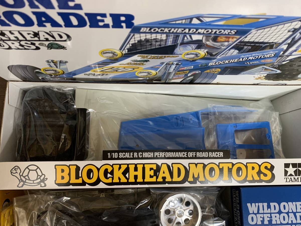34)) タミヤ 1/10RC XB ワイルドワンオフローダー BLOCKHEAD MOTORS