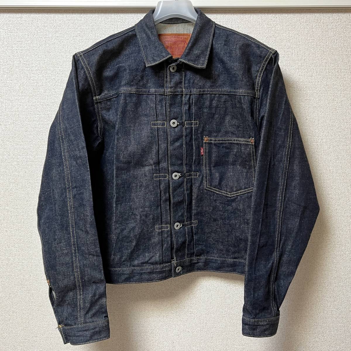 日本製 40s 復刻 LEVI'S 506 71506XX 40 M 美品 1st デニムジャケット