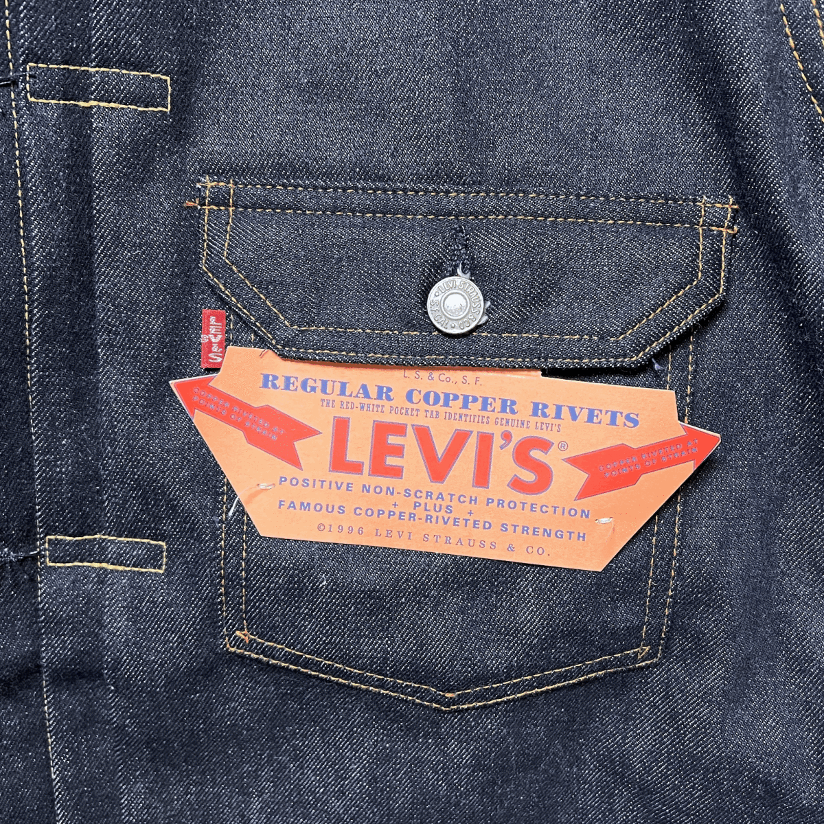 バレンシア工場製 1936年モデル LEVI'S 506XX 70501-0003 44 L