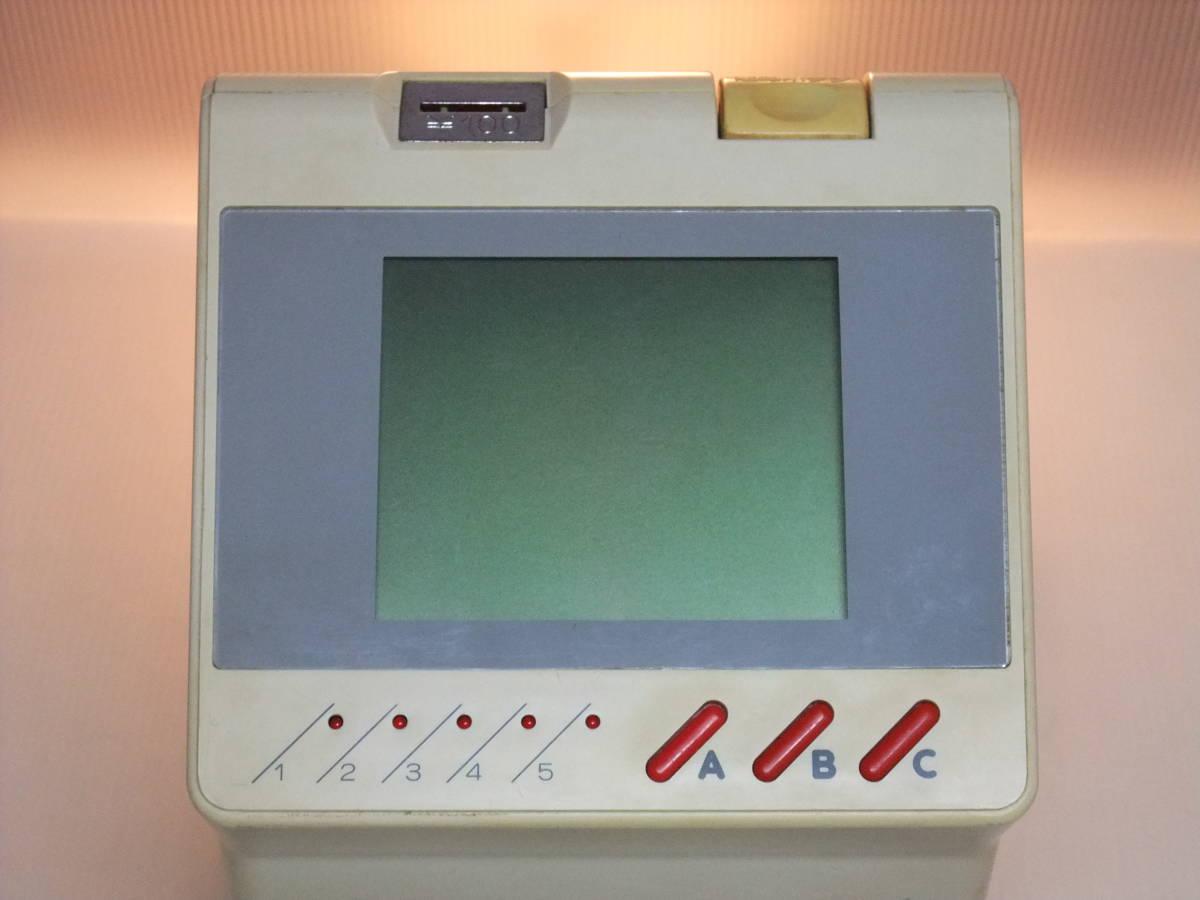 昔の喫茶店にあった 卓上クイズ出題機 CHALLNGE10 （ジャンク）_レトロゲーム機