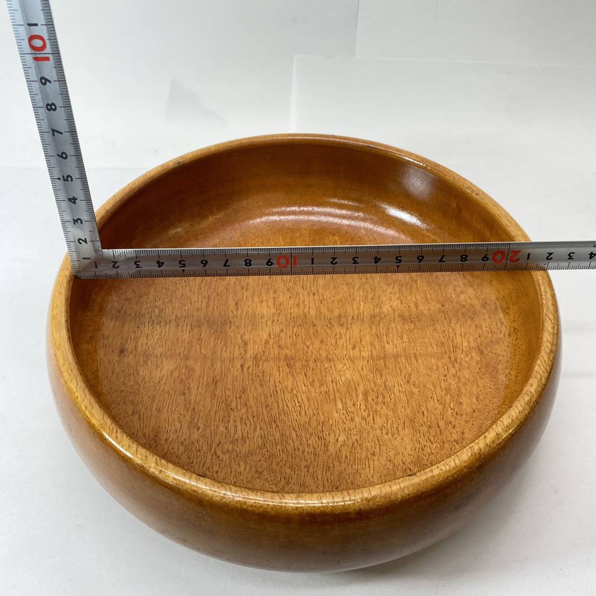 ウレタン漆器 木製 サラダボール 盛鉢 取鉢 取皿 盛り付けフォーク スプーン セット 食器 未使用 1104の画像6