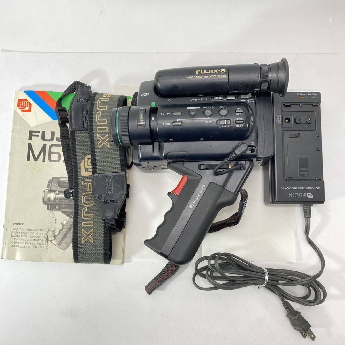富士フィルム FUJIX-8 ビデオカメラ M690 ジャンク 1804の画像1