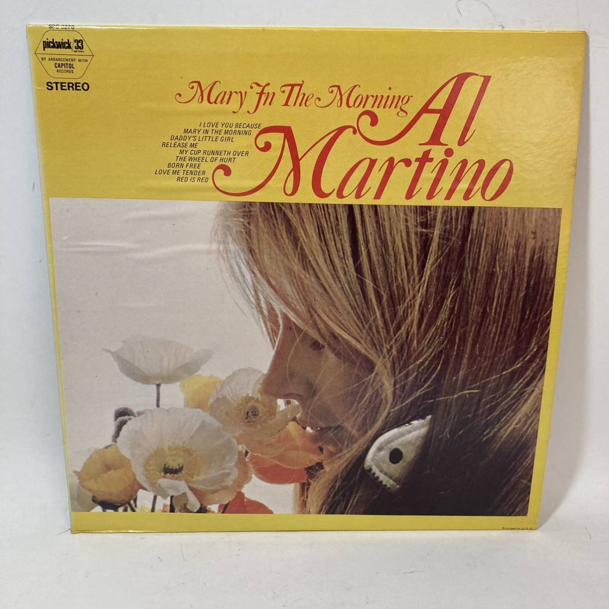 AL MARTINO アル マルティーノ MARY IN THE MORNING SPC-3276 LP レコード_画像1