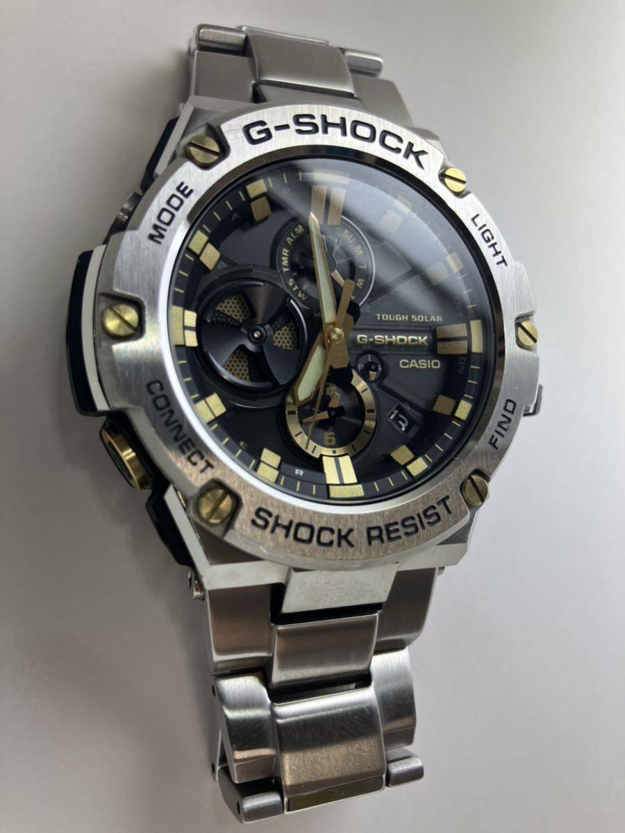 代購代標第一品牌-樂淘letao-極美品G-SHOCK GST-B100D-1A9JF G