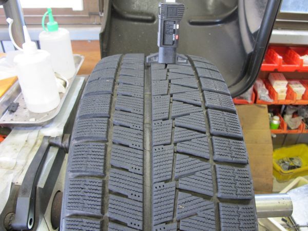 1H 格安 VW ゴルフ アウディ A4 225/45R17 BSブリザックスタッドレス PCD112 17×７.５J 社外ホイール 4本_画像3