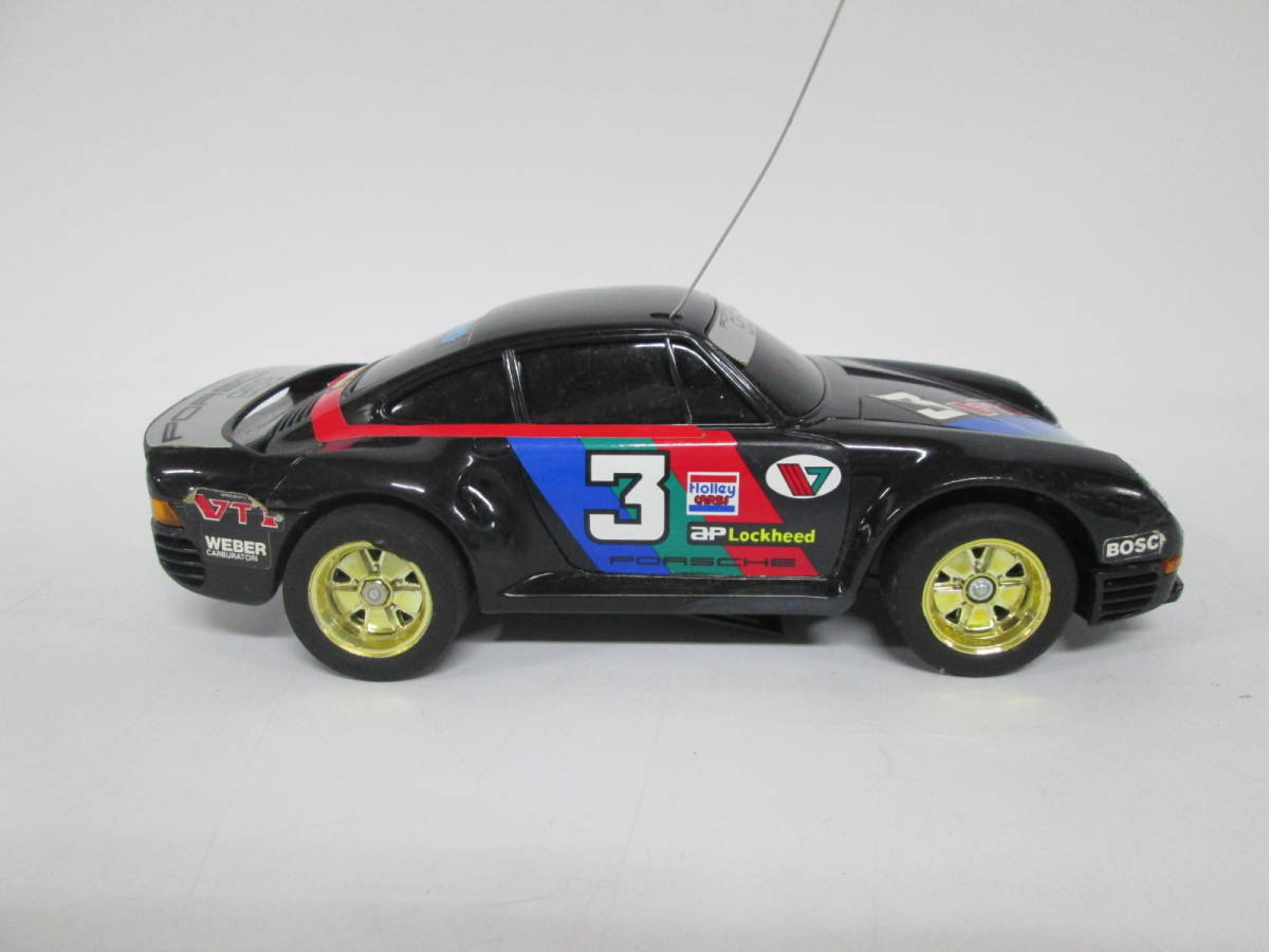 【0412o S351】 TAIYO タイヨー R/C PORSCHE 959 ポルシェ959 ラジコン ジャンク_画像5