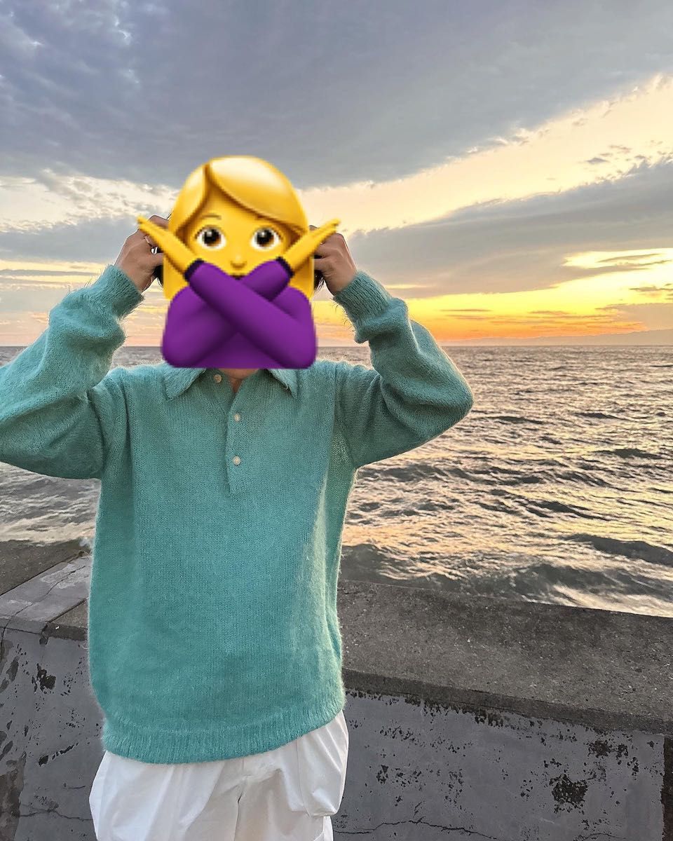 AURALEE BRUSHEDSUPERKID モヘアニットポロ|Yahoo!フリマ(旧 AURALEE BRUSHEDSUPERKID モヘアニットポロ|Yahoo!フリマ(旧
