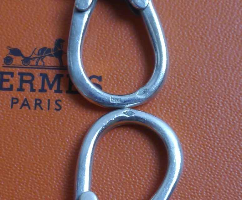  первоклассный товар очень редкий Vintage редкий Hermes брелок для ключа цепочка для ключей she-n Dunk ru серебряный 925 collector item 