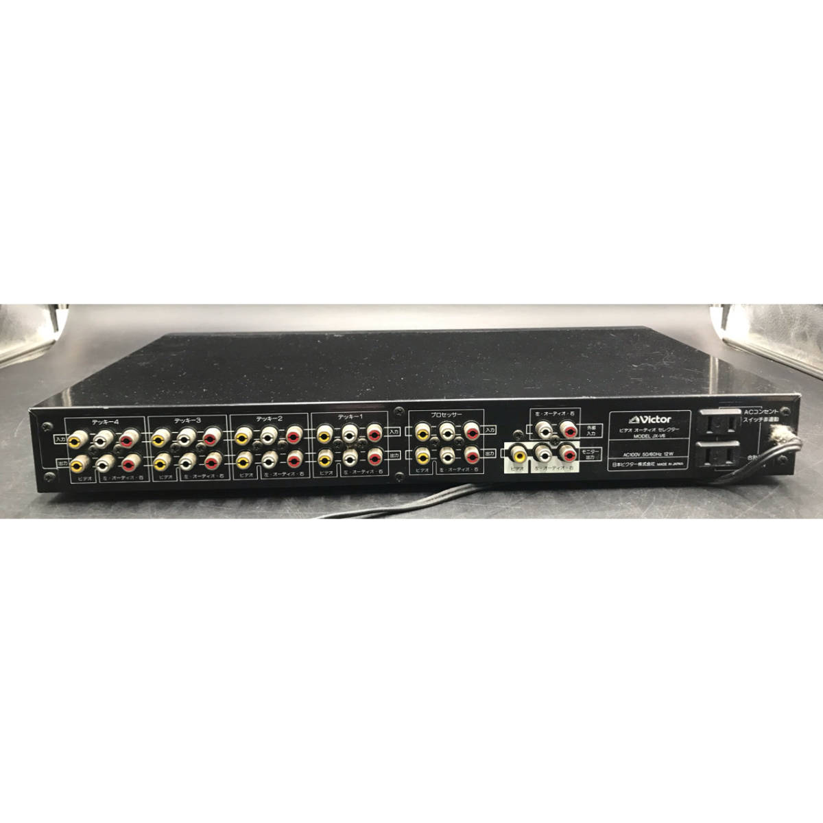 □0427-6 VICTOR ビクター ビデオオーディオセレクター JX-V6 □0427-6 VICTOR ビクター ビデオオーディオセレクター JX-V6