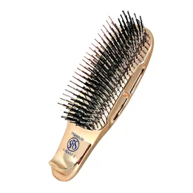 *S HEART S/es Heart es scalp brush world premium Short Gold * hair brush massage *