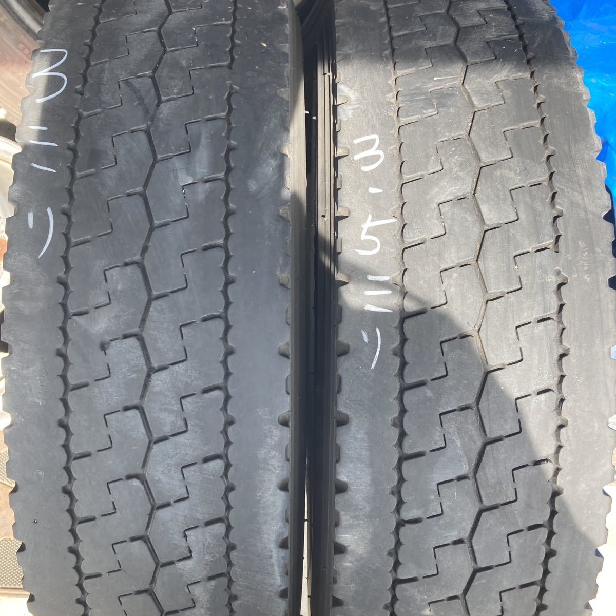TOYO M626 中古タイヤ225/80R17.5 123/122L 中古タイヤ2本残溝3〜3.5
